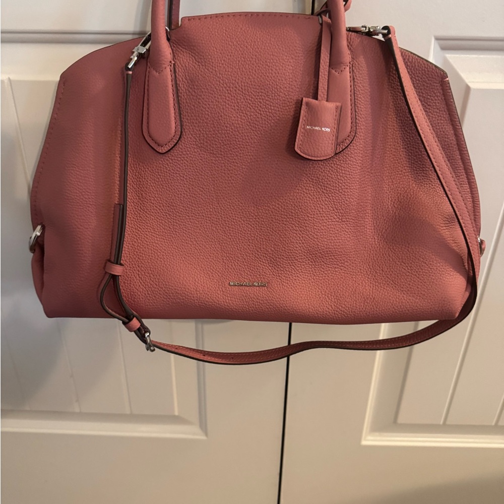 Michael Kors Rose Satchel Bag